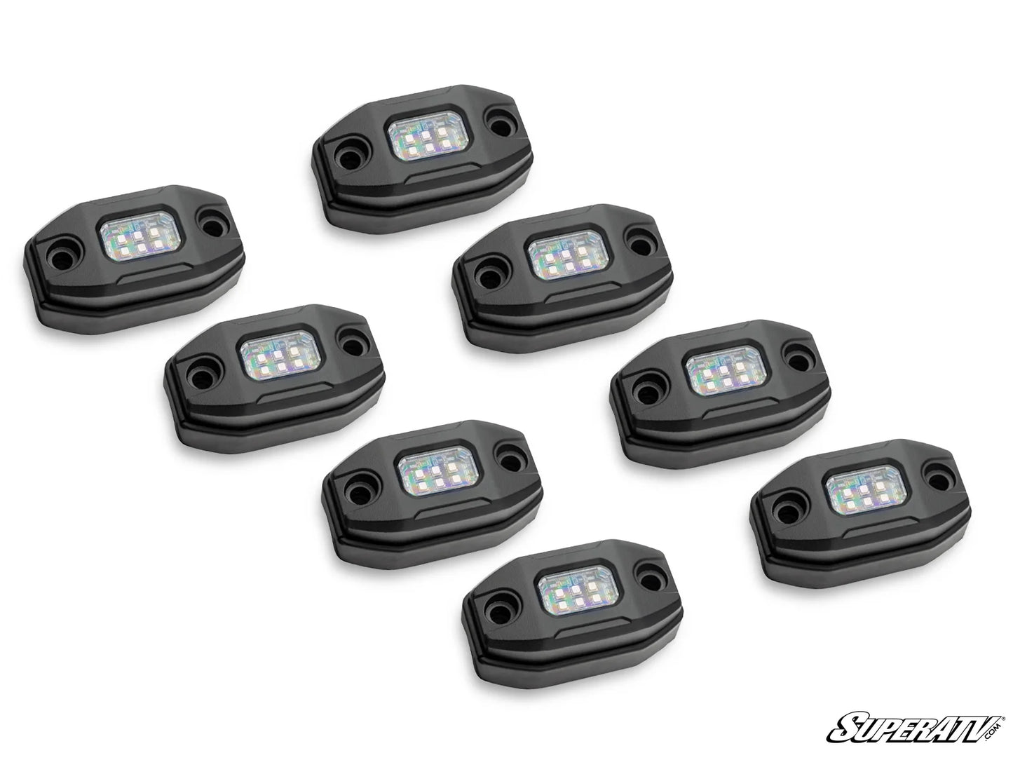 RGB Rock Light Kit 8 piece